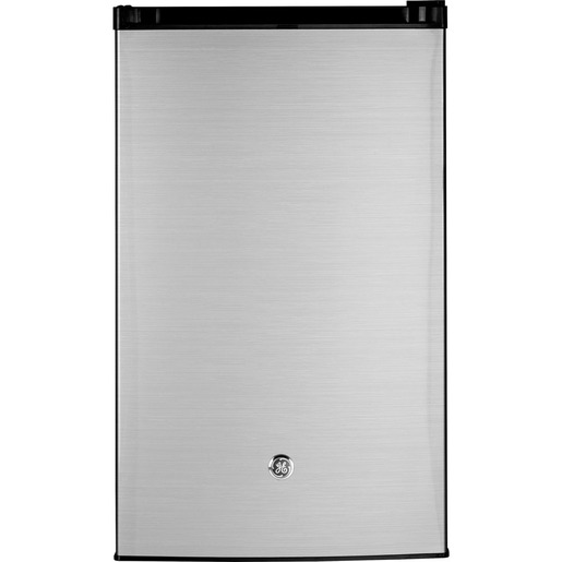 GE 4.4 Cu. Ft. Compact Refrigerator Clean Steel GME04GLKLB