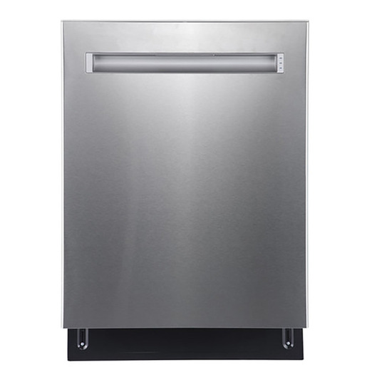 GE Adora Built-In 24" Tall Tub Dishwasher with Pocket Handle in Stainless Steel - DBP655SSTSS