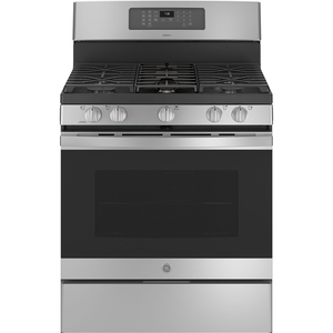 GE Adora 30" Freestanding Self-Clean Gas Range with Convection Stainless Steel - JCGB745SPSS