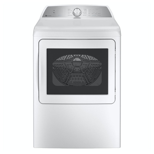 GE Profile 7.4 Cu Ft Electric Dryer White - PTD60EBMRWS
