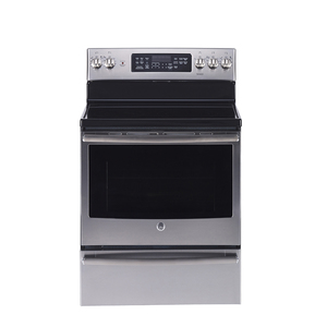GE 30" Freestanding Electric Self-Cleaning Convection Range Stainless Steel - JCB890SNSS