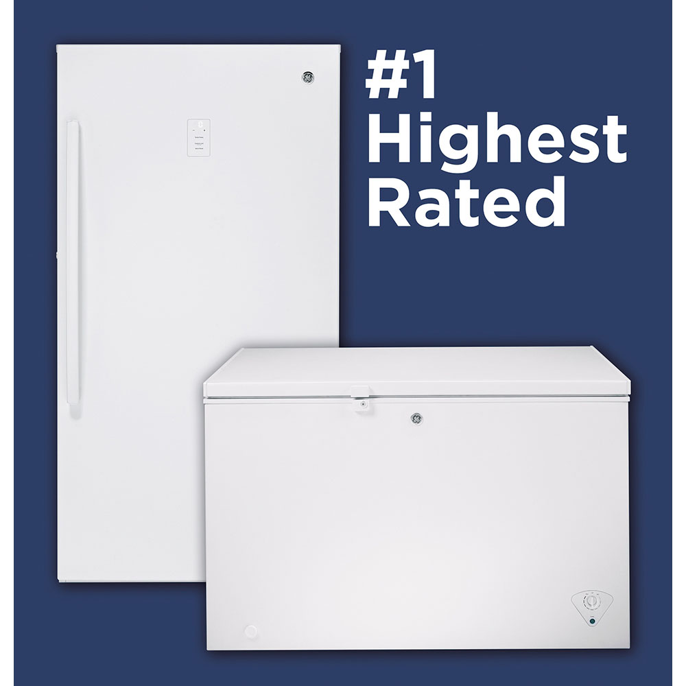 Image about The highest rated upright and chest freezer lineup in the industry