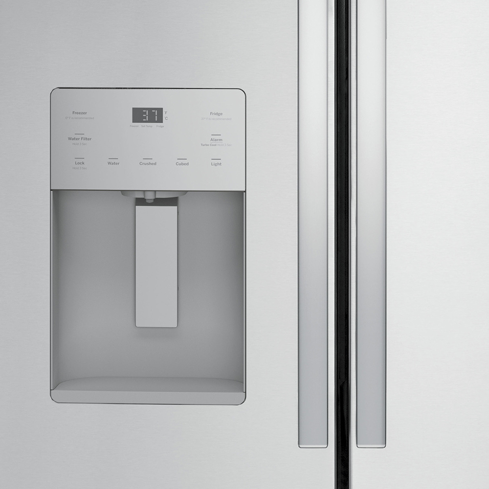 Highlight Mabe Image about Distributeur d'eau et de glaçons externe