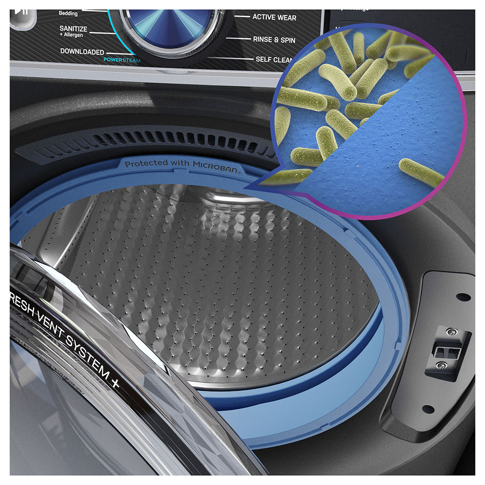 Highlight Mabe Image about Microban® Antimicrobial Technology