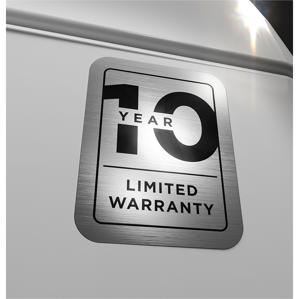 Highlight Mabe Image about 10-year Limited Warranty